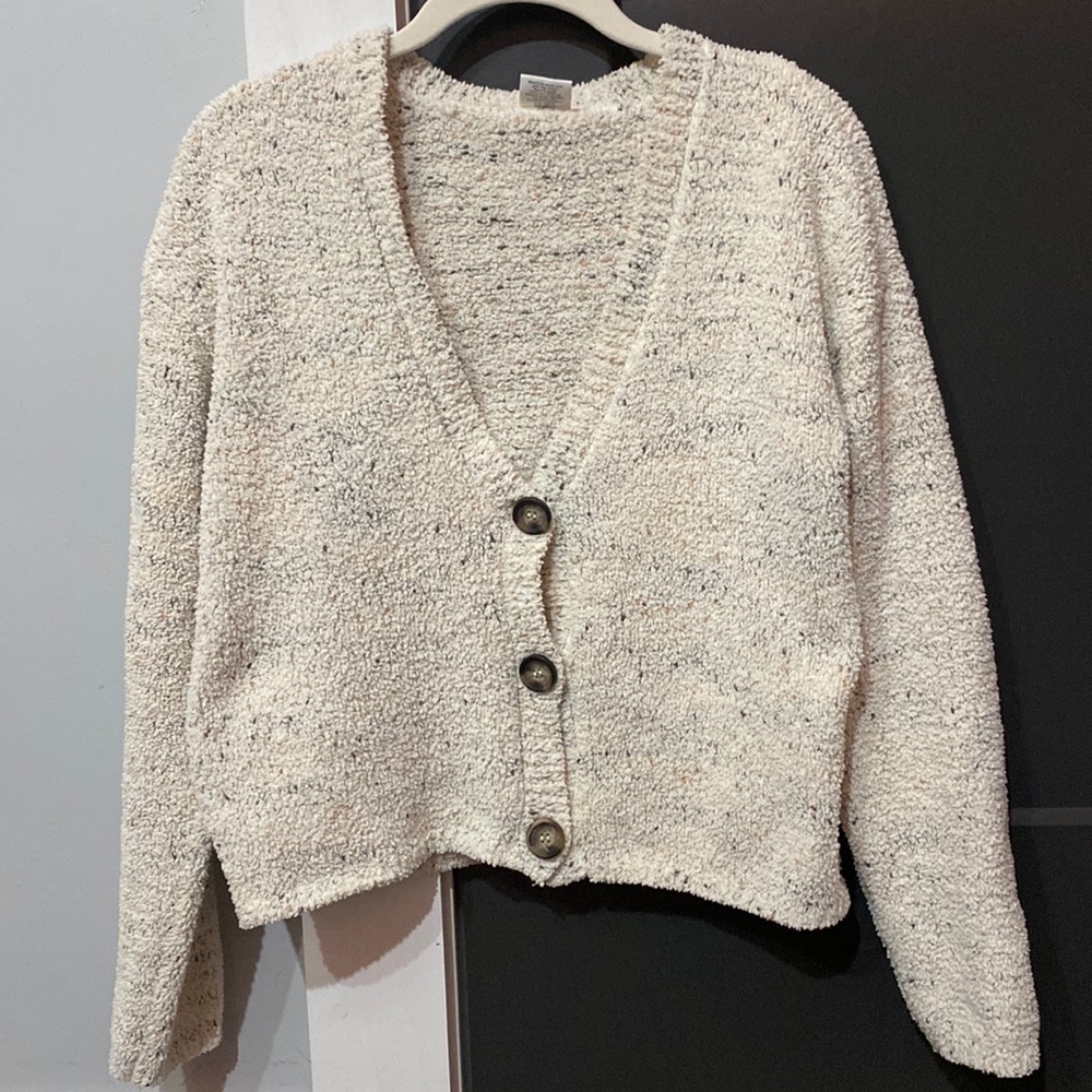 Button up, sweater